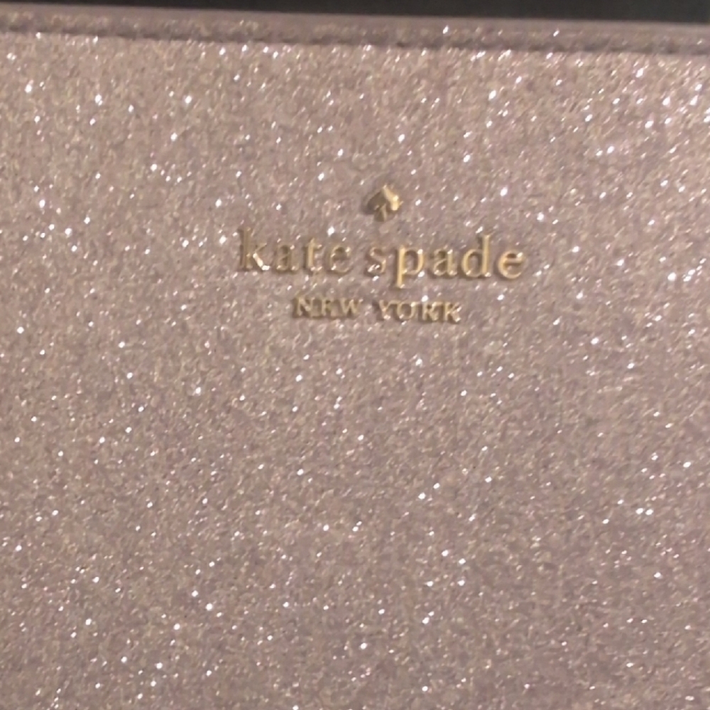 Kate Spade Sparkling Silver Shoulder Bag. New Without Tags.